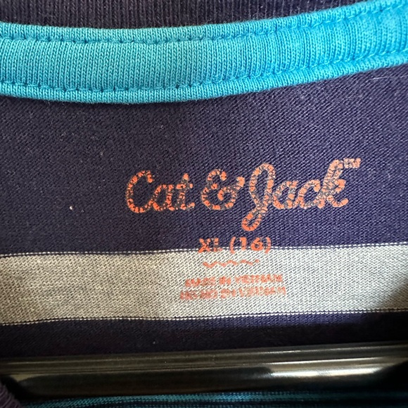 Boy’s long sleeved striped shirt - Picture 2 of 2